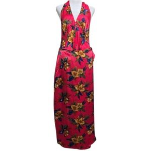 Victoria's Secret Vintage Gold Label Silk 2 Piece Teddy & Wrap Skirt Set Large